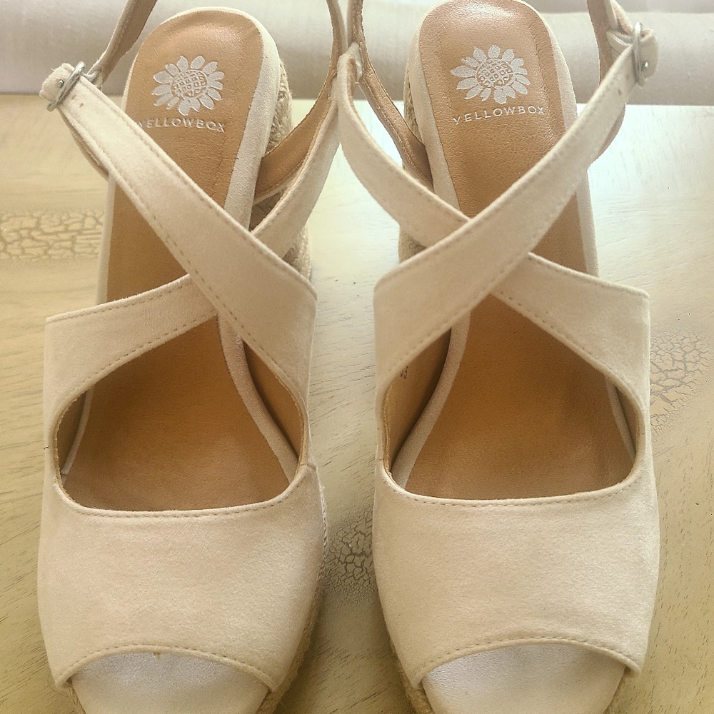 Yellowbox Platform Sandals size 8.5